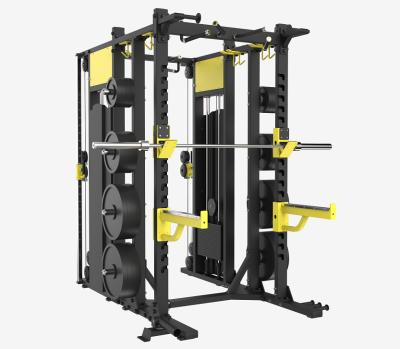 China New Universal Gym Home Use Professional Body Building Machine Gym Equipment All In One Smith Multi Machine And Cable Functional Trainer for sale