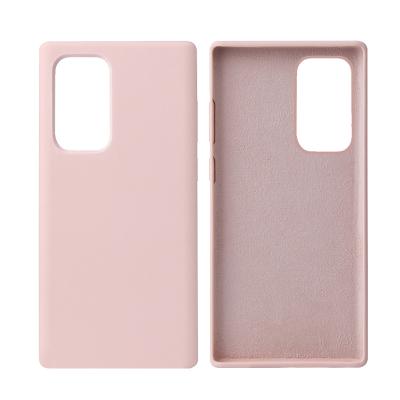 China Liquid Case Soft Microfiber Shockproof/Anti-fingerprint/Anti-fouling Cell Phone Silicone NOTE 20 Case Scratching For Samsung Galaxy Note 20 Case for sale