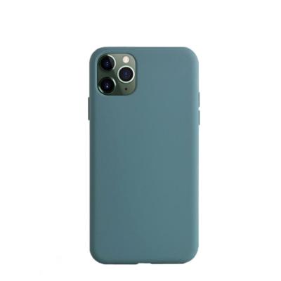 China Eco-friendly Shockproof Mobile Cover For iPhone 11 Pro Max Case Liquid Silicone Case Cover For iPhone 11 Case for sale