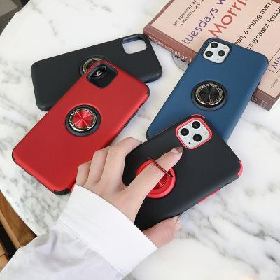 China Hot Selling Hybrid Armor Kickstand Shockproof Cell Phone TPU Back Cover Premium Car PC Bracket Case For iphone 11 pro for sale