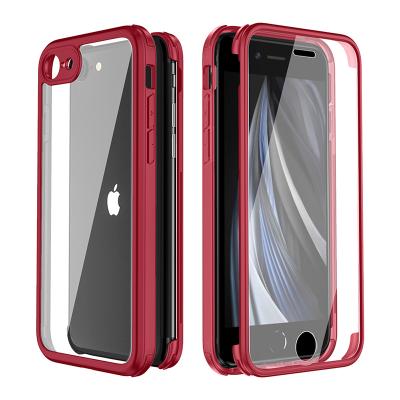 China Latest Anti-drop Magnetic Tempered Glass Case For iPhone 11 Double Side Front Back Glass Phone Case For iPhone 11 Pro SE Max 2020 for sale