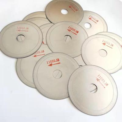 China Different Gem Size Factory Diamond Saw Blade Lapidary Diamond Saw Blade Lapidary 150mm for sale