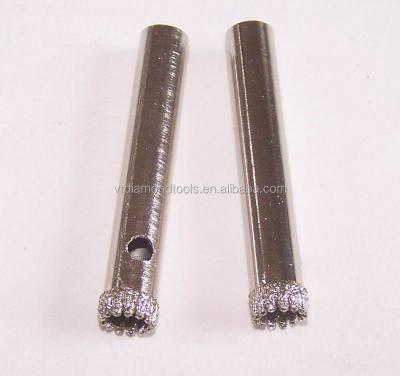 China Metal Drilling 6mm Plated Diamond Marble Drill Bits for sale