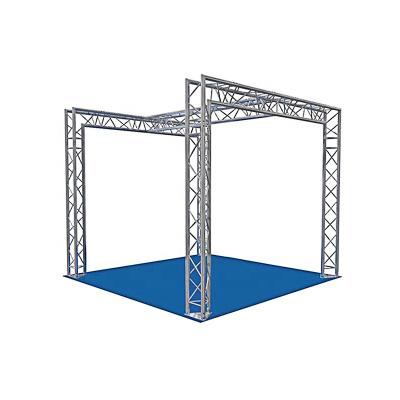 China Lightweight Aluminum Bolt Bracket Led Screen Wall Floor Support Lighting Truss For Hanging Led Displays for sale