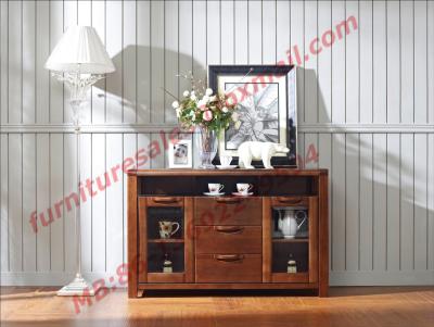 China Solid Wooden Dining Side Cabinet in Buffets & Sideboards for sale