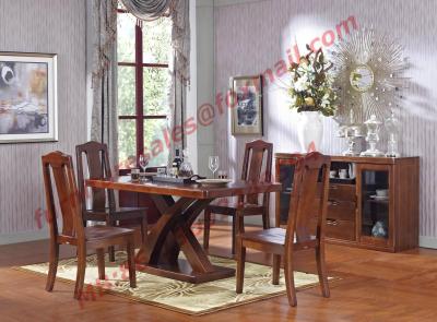 China Luxury Design for Solid Wooden Furniture Dining Room Set for sale