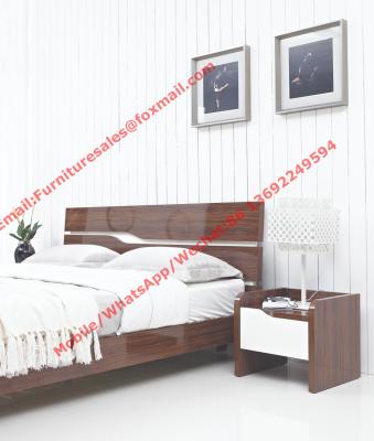 China Concise design bedroom furniture by KD headboard and bed slat for mattress for sale