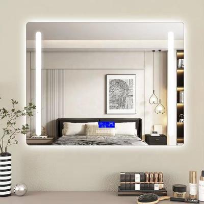 China Modern Factory Direct Anti-fog Illuminated Smart LED Mirror Smart Led Bathroom Frameless Mirror With Touch Switch For Sales for sale