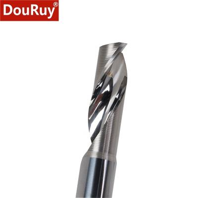 China CNC Milling Machine Single Flute Milling Cutters Milling Cutter Carbide CNC Wood End Mill For Aluminum for sale