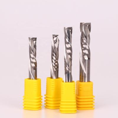 China Solid Carbide 2 Flutes Compression End Mill Milling Tool CNC Solid End Mill Tool for sale