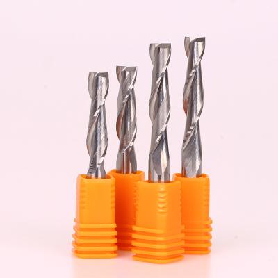 China CNC Milling Machine CNC 2 Flute Tungsten Carbide Plastic Milling Cutter For Plastic for sale