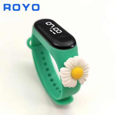 China Royo Day/Date For Children 3D Cartoon Doll Led Sport Watch For Woman And Men Custom Promotional Gift Digital Bands for sale