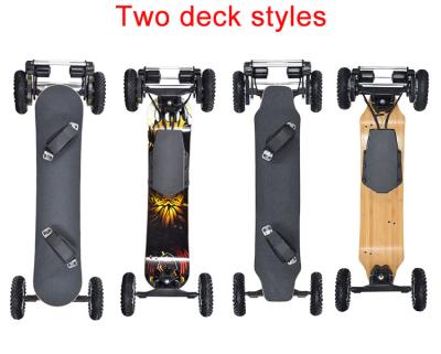 China Custom fastest mountainboard syl-08 3200w off road led wireless remote control electric longboard 2.4g skateboard speed power replacement for sale