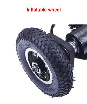 China Powerful 3000w Pneumatic Mountainboard Tires 8in Off Road Electric Skateboard For Sports Heavy Flat Ridetimes Germany Climbs Downhill for sale