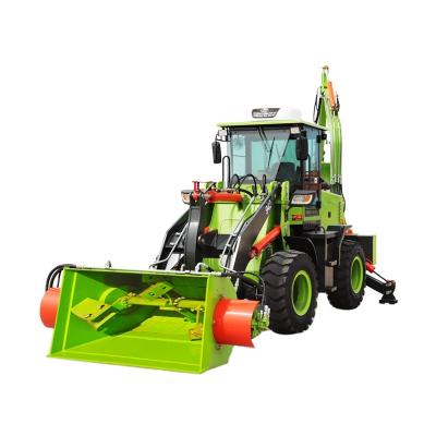 China Hot Selling YAWEH Hotels Bucket Loader 942-45 4 Wheel Drive New Backhoe and Loader Backhoe Loader for sale