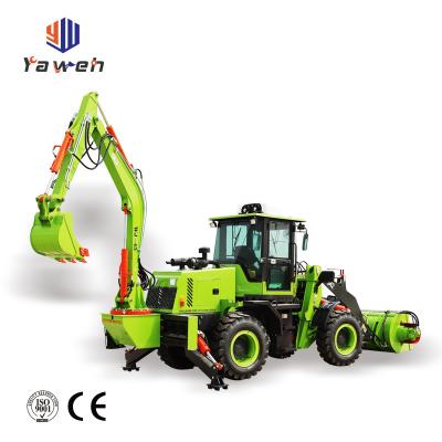 China Hotels Yaweh Tractor Loader Backhoe 430F Backhoe Loader 420 Backhoe Loader For Sale 4x4 for sale