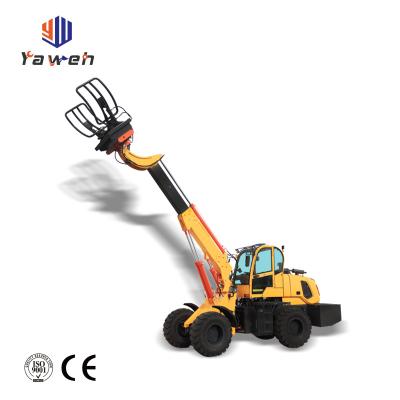 China Hotels Professional 1.5 Ton Cheap Wheel Loader Mini Loader With Front Loader for sale