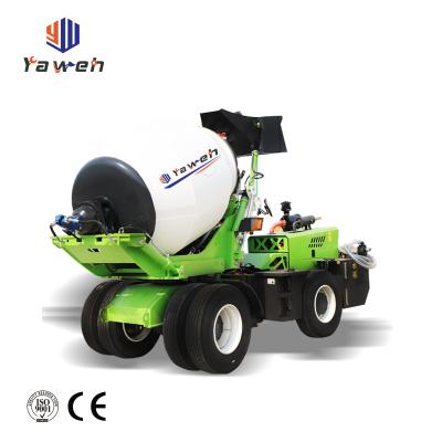 China Hotels China Yaweh Cement Mixer Car Self Loading Concrete Mixer Truck In Sri Lanka Price for sale