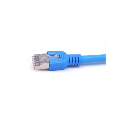 China Factory price outdoor pure network rj45 cable cat6-s cooper shielded patch cord 7 for sale