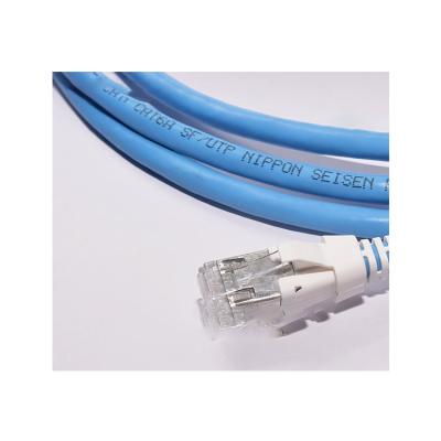 China Hot selling good quality 10m 15m 20m 10G 26AWG cat6a network cable shielded patch cord 9 for sale