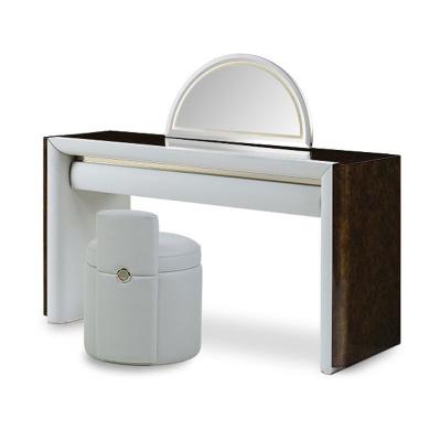 China Custom Modern Minimalist Cosmetic Table Stool Combined Furniture for sale