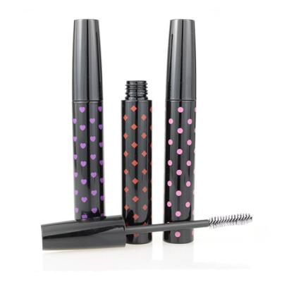 China Wholesale Recyclable Single Plastic Tube Cute Stain Mascara Purple Tube Packaging 12ml Mascara Containers for sale