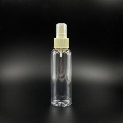 China Cosmetic 100ml 24/410 Plastic Lotion Bottle With Pump Dispenser Foam Pump Bottle PET Cosmetic Mist Spray Bottle for sale