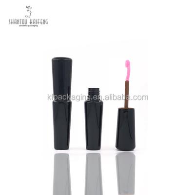 China Recyclable Unique Custom Empty Eyebrow Tube With Applicator Toothbrush Emty Tube 5ml Eyeliner Container Packaging for sale