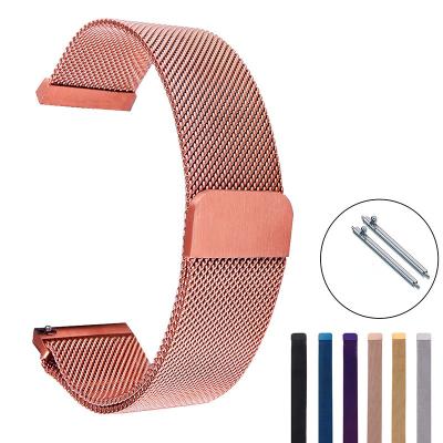 China Stainless Steel Quick Release Milanese Watchband For DW Strap 10mm 14mm 16mm 18mm 20mm 22mm 24mm Watch Band Replacement Watch Bands for sale