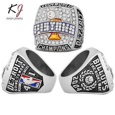 China Fantasy Football Championship League Ring Custom Memorial Collection Attends Cocktail Brothers Hip Hop Romantic Ring Jewelry for sale