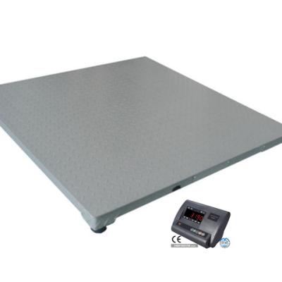 China CE OMIL Certificate Electronic Load Cell Industry Floor Scale 800*800mm~2*3m for sale