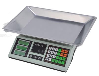 China A6001 Good Quality Weighing 15kg 30kg dahongying Electronic Scale Computing Scale for sale