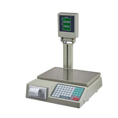 China A-806 Digital Printer Fruit Vegetable Price Electronic Balance Scale A-806 for sale