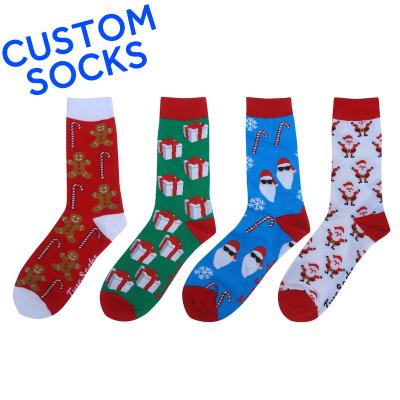 China Fashion Happy Men's Funny And Colorful Cartoon Socks High Quality Antibacterial Cotton Socks For Men And Women for sale