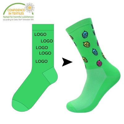 China Antibacterial Professional Custom Cycling Socks Bike Coolmax Riding Nylon Outdoor Sports Running Training Compression Sock for sale