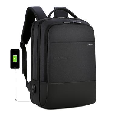 China With USB Waterproof And Anti-theft Large Capacity USB Charging Bag Laptop Students Backpack Backpack for sale