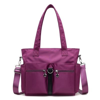 China Fashion Bags Women Handbags Shoulder Bags Waterproof Portable Waterproof Nylon Ladies Tote Bag Travel Gear for sale