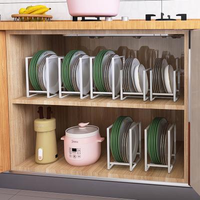 China Top Selling Viable Guaranteed Quality White Metal Kitchen Drain Bowl Display Rack for sale