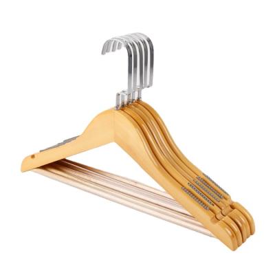 China China factory price contemporary wholesale best quality multifunctional wooden hanger for clothing for sale