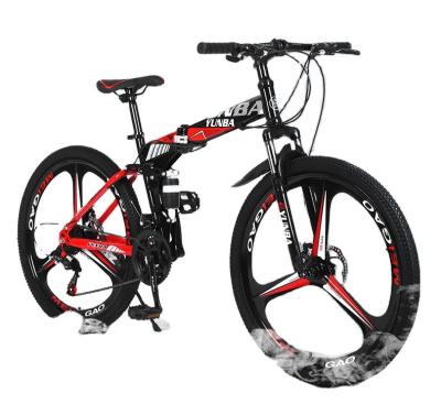 China Three Knife Wheel 24 Inch 27 Speed ​​Bicycle Frame Damping Off Road Mountain Bike High Carbon Steel for sale