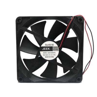 China Hotels 140X140x25mm 12v 0.12A Small DC Fan for sale