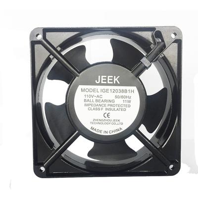 China Hotels JEEK UItraviolet Lamps 110v High Rpm Cooling Fan AC Computer Heatsink 120mm for sale