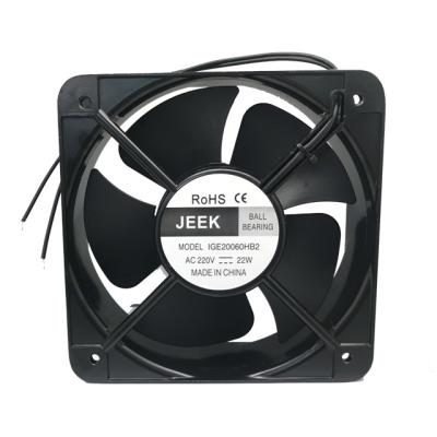 China Case Fan or Other Purpose JEEK 20060 Axial Flow Ventilation Fan Aluminum Industrial Welding Fan Machine for sale