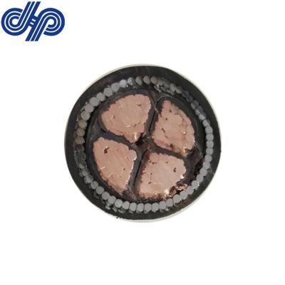 China Underground 600v/1000v 4c 300 mm2 xlpe insulated euro ac power cable manufacturer for sale