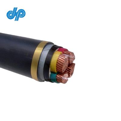 China Underground Copper 0.6/1KV Conductor PVC Insulated Steel Tape Armored VAV LVAV Cable for sale