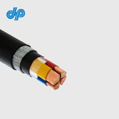 China 600/1000V 4Cx120 CU Underground Cable XLPE Insulated Galvanized Steel Wire GSW Armored Cable for sale