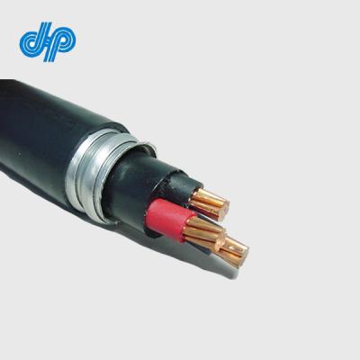 China A.W.G. 1x 4C #2 Underground Multi Conductor Cable, Cooper Stranded, XLPE-PVC with Interlocked Galvanized Steel Armor, 75 C, 600 V for sale