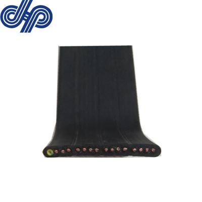 China Elevator Cable H07vvh6 f 450/750V Rubber Sheathed Elevator Travelator Flat Cable for sale