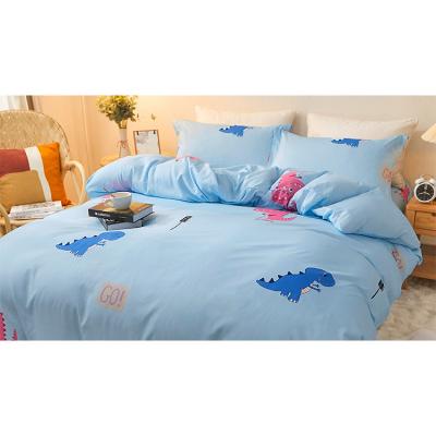 China Cartoon Dinosaur Nondisposable Bedding Sets Bedding Set Print Pattern High Quality Bedding Set Clearly for sale