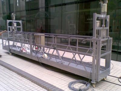 China Hanging Scaffold Rope Suspended Platform for 500 / 630 / 800 / 1000 kg for sale